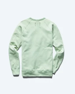 Lightweight Terry Slim Crewneck