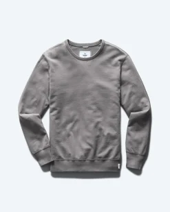 Lightweight Terry Slim Crewneck