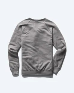 Lightweight Terry Slim Crewneck