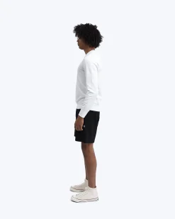 Lightweight Terry Slim Crewneck