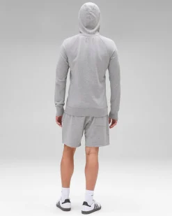Lightweight Terry Slim Hoodie