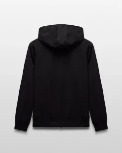 Lightweight Terry Slim Zip Hoodie