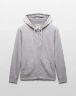 Lightweight Terry Slim Zip Hoodie