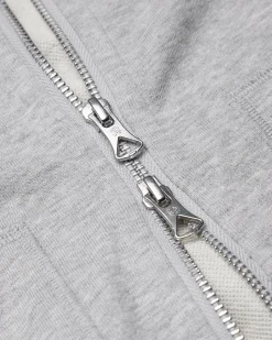 Lightweight Terry Slim Zip Hoodie
