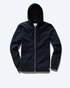 Lightweight Terry Slim Zip Hoodie
