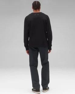 Lightweight Waffle Henley
