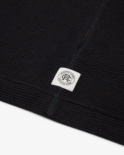Lightweight Waffle Henley