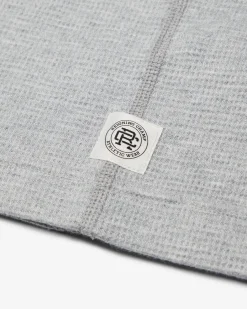 Lightweight Waffle Henley