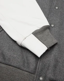 Melton Wool Varsity Jacket