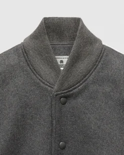 Melton Wool Varsity Jacket