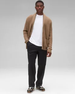 Merino Rib Vinnie Shawl Cardigan