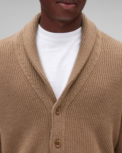 Merino Rib Vinnie Shawl Cardigan