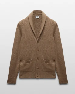 Merino Rib Vinnie Shawl Cardigan