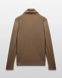 Merino Rib Vinnie Shawl Cardigan