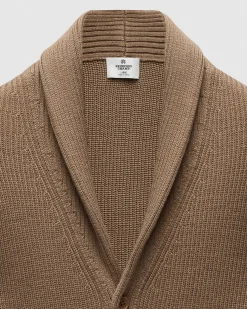 Merino Rib Vinnie Shawl Cardigan