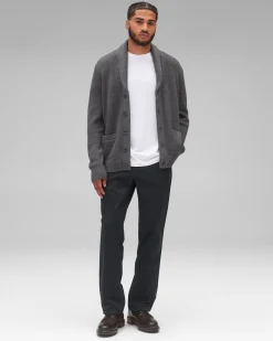Merino Rib Vinnie Shawl Cardigan