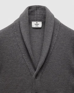 Merino Rib Vinnie Shawl Cardigan