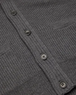 Merino Rib Vinnie Shawl Cardigan