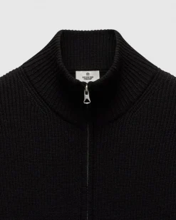 Merino Rib Vinnie Track Jacket