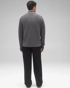 Merino Rib Vinnie Track Jacket