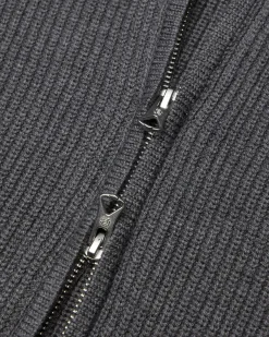 Merino Rib Vinnie Track Jacket