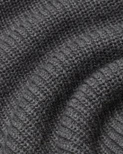 Merino Rib Vinnie Track Jacket
