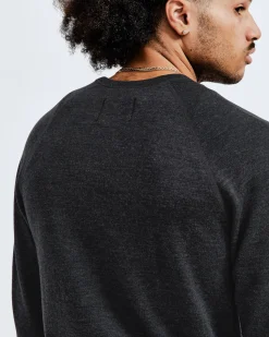 Merino Terry Crewneck