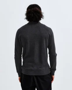 Merino Terry Half Zip