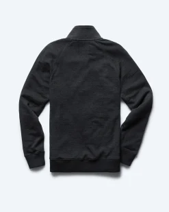 Merino Terry Half Zip