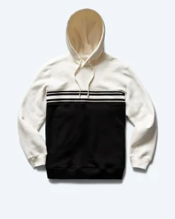 Midweight Fleece Colour Block Hoodie