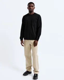 Midweight Jersey Standard Pocket Long Sleeve