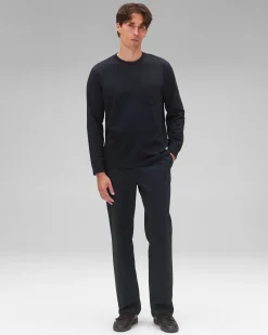 Midweight Jersey Standard Pocket Long Sleeve