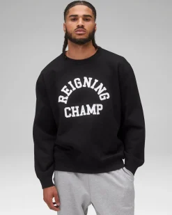 Midweight Terry Arch Logo Crewneck