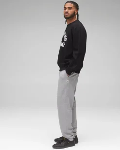 Midweight Terry Arch Logo Crewneck