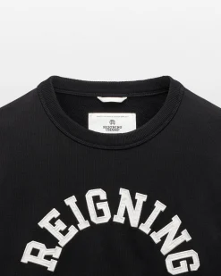 Midweight Terry Arch Logo Crewneck