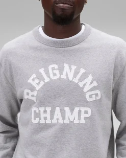 Midweight Terry Arch Logo Crewneck