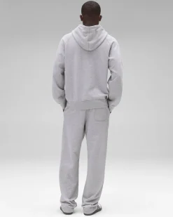 Midweight Terry Arch Logo Hoodie