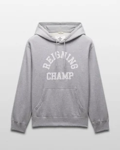 Midweight Terry Arch Logo Hoodie
