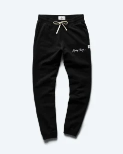 Midweight Terry Autograph Slim Sweatpant