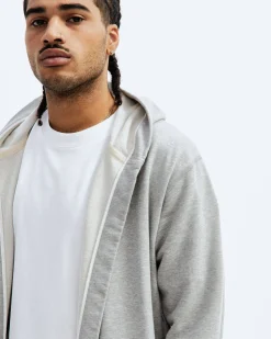 Midweight Terry Embroidered Hooded Robe
