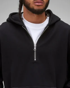 Midweight Terry Half Zip Hoodie