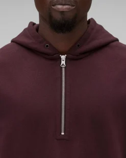 Midweight Terry Half Zip Hoodie