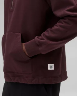Midweight Terry Half Zip Hoodie