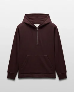 Midweight Terry Half Zip Hoodie