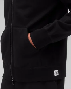 Midweight Terry Racer Zip Hoodie