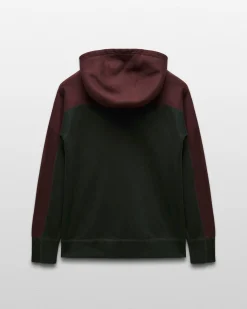 Midweight Terry Racer Zip Hoodie