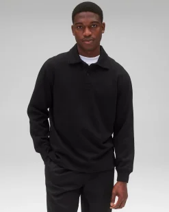Midweight Terry Rugby Sweatshirt