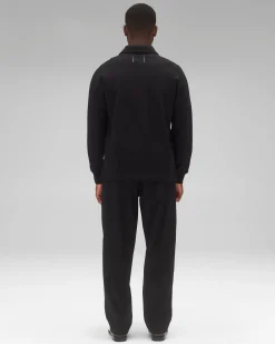 Midweight Terry Rugby Sweatshirt