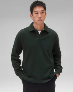 Midweight Terry Rugby Sweatshirt