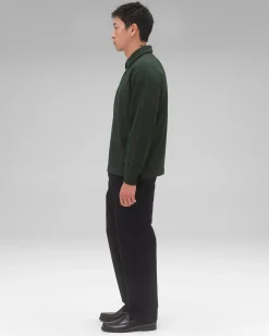Midweight Terry Rugby Sweatshirt